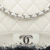 Chanel Large Quilted Lambskin Blizzard Zip Top Flap Secondhand