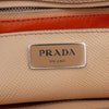 Prada Saffiano Cuir Twin Lock Satchel Secondhand