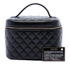 Chanel CC Quilted Lambskin Vanity Top Handle Bag Secondhand