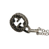 Gucci Sterling Silver Interlocking G Necklace Secondhand