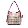Burberry Small Haymarket Check Coated Canvas Canterbury Tote Secondhand