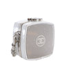 Chanel Patent Goatskin Make-Up Box Clutch With Chain Secondhand