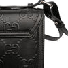 Secondhand Gucci GG Embossed Leather Flap Crossbody