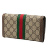 Gucci GG Supreme Web Ophidia Continental Wallet Secondhand