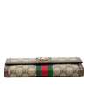 Gucci GG Supreme Web Ophidia Continental Wallet Secondhand