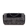 Chanel Medium Quilted Jersey and Tweed Chain Flap Secondhand