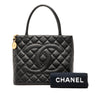 Chanel Caviar Medallion Tote Secondhand