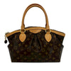 Louis Vuitton LOUIS VUITTON Tivoli PM Monogram Handbag leather PVC Brown 19763 Secondhand