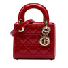 Dior Mini Patent Cannage Lady Dior Secondhand