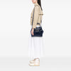 Prada Glace Calf Sound Lock Satchel Secondhand