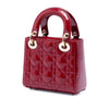 Dior Mini Patent Cannage Lady Dior Secondhand