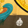Hermès Plumes et Grelots Silk Scarf 90 Secondhand