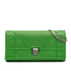 Dior Grained Calfskin Diorama Croisiere Wallet on Chain Secondhand