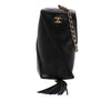 Chanel CC Lambskin Tassel Clutch with Chain Secondhand