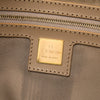 Fendi Zucchino Crystal Double Flap Shoulder Bag Secondhand