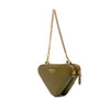 Prada Mini Raffia Crochet Logo Embroidered Triangle Pouch Secondhand