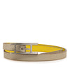 Secondhand Hermès Leather Behapi Double Tour Bracelet M