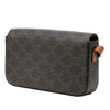 Celine Triomphe Coated Canvas Claude Shoulder Bag Secondhand