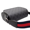 Gucci GG Supreme Web Flap Messenger Bag Secondhand