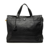 LOEWE Leather Anagram Shopper Tote Secondhand