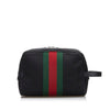 Techno Canvas Web Clutch Bag - '10s Second-hand