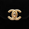 Chanel Mini Nano Quilted Velvet Kelly Shopper Bag Secondhand