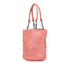 Bottega Veneta Small Intrecciato Trimmed Cervo Bucket Bag Secondhand
