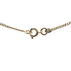 Secondhand Chanel Gold Plated Enamel CC Camellia Pendant Necklace