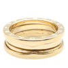 Secondhand Bvlgari 18K Yellow Gold B.Zero1 Three Band Ring