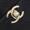 Chanel Stitched Goatskin Casual Trip North South Camera Case Secondhand