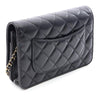 Chanel CC Quilted Caviar Wallet on Chain Secondhand