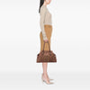 Fendi Medium Zucca Nubuck Etniko Du Jour Handbag Secondhand