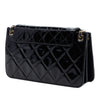 Chanel Quilted Patent Golden Class East West Wallet on Chain Secondhand