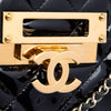 Chanel Quilted Patent Golden Class East West Wallet on Chain Secondhand