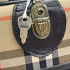 Burberry Haymarket Check Canvas Travel Bag Secondhand