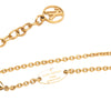Louis Vuitton Gold Plated Essential V Necklace Secondhand