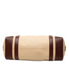 Bvlgari Leather Trimmed Canvas Tote Secondhand