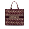 Dior Large Oblique Embroidered Canvas Book Tote Secondhand