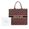 Dior Large Oblique Embroidered Canvas Book Tote Secondhand