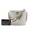 Chanel CC Lambskin Elegant Chain Vanity Case Secondhand