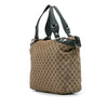 Gucci Large GG Canvas Icon Bit Satchel Secondhand
