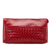 Bottega Veneta Leather Intrecciato Clutch Secondhand