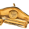 Chanel Gold Plated Beret Hat Brooch Secondhand