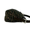 Fendi Zucca Canvas Double Flap Shoulder Bag Secondhand