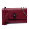 Gucci Medium Leather Miss Bamboo Crossbody Secondhand