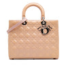 Dior Large Patent Cannage Lady Dior Secondhand