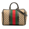 Gucci Medium GG Canvas Web Joy Boston Bag Secondhand