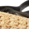 Stella McCartney Raffia Crocheted Basket Bucket Bag Secondhand