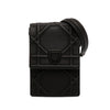 Dior Ultra Matte Calfskin Studded Vertical Diorama Secondhand