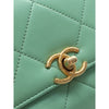 Chanel Small CC Quilted Calfskin Logo Chain Flap Secondhand